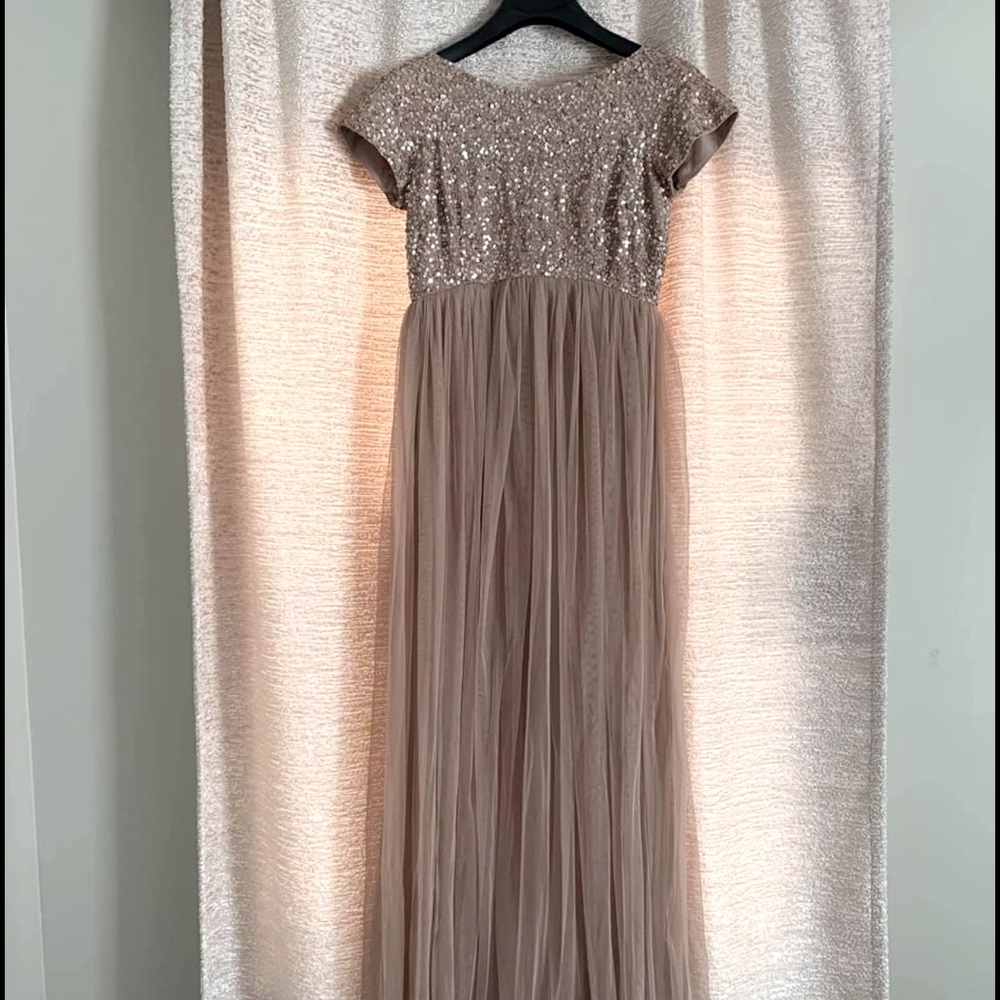 Maternity bridesmaid dress